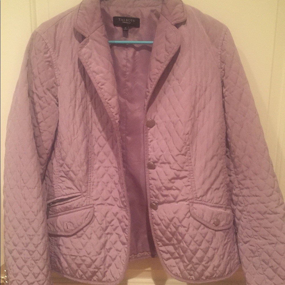 Talbots women’s lilac jacket